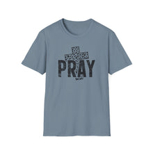 Load image into Gallery viewer, Leopard Print Pray Unisex Softstyle T-Shirt – Faith-Inspired Casual Wear