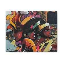 Load image into Gallery viewer, Vibrant Afrocentric Matte Canvas Art - Inspirational Wall Decor