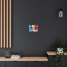 Load image into Gallery viewer, Dancing Ballerinas Canvas Wall Art, Colorful Abstract Ballet Painting, Girls Room Decor, Gift for Dance Lovers, Modern Art