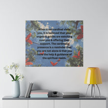 Load image into Gallery viewer, Red Bird Visit