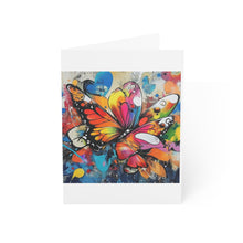 Load image into Gallery viewer, Colorful Butterfly Greeting Cards - Set of 10, 30, or 50 for All Occasions