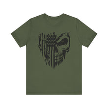 Load image into Gallery viewer, Rebellion Skull USA Graphic Tee - Unisex Short Sleeve