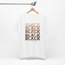 Load image into Gallery viewer, Black History Month Unisex Jersey Tee - Love and Excellence Design