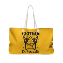 Load image into Gallery viewer, Weekender Bag - Gemini