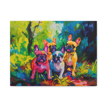Load image into Gallery viewer, French Bulldog Canvas Art