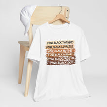 Load image into Gallery viewer, Empowerment Black Pride Tee - Unisex Jersey Short Sleeve