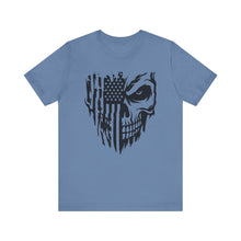 Load image into Gallery viewer, Rebellion Skull USA Graphic Tee - Unisex Short Sleeve