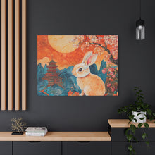 Load image into Gallery viewer, Lunar Year of the Rabbit - Canvas Art