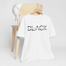 Load image into Gallery viewer, Unisex Jersey Tee - Black Love Pride History Shirt