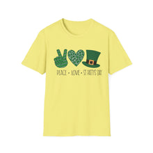 Load image into Gallery viewer, Peace, Love, St Patty’s Day