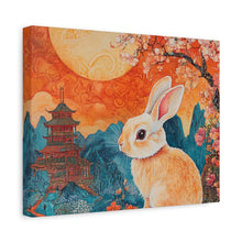 Load image into Gallery viewer, Lunar Year of the Rabbit - Canvas Art