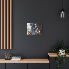 Load image into Gallery viewer, Saxophone Art Canvas, Jazz Decor, Music Lover Gift, Home Wall Art, Portrait Painting, Modern Artwork, Unique Gift Idea