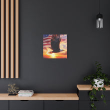 Load image into Gallery viewer, Patriotic Eagle Canvas Wall Art