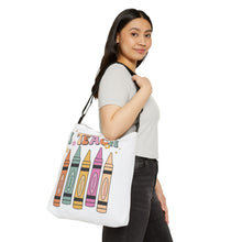 Load image into Gallery viewer, Adjustable Tote Bag (AOP) - Teach