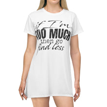Load image into Gallery viewer, T-Shirt Dress (AOP) - Find Less