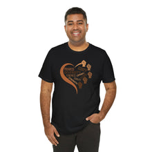 Load image into Gallery viewer, Empowerment Heart Tee - Diversity, Equity, Kindness Design