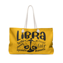 Load image into Gallery viewer, Weekender Bag - Libra