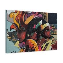 Load image into Gallery viewer, Vibrant Afrocentric Matte Canvas Art - Inspirational Wall Decor