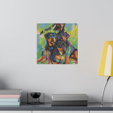 Load image into Gallery viewer, Rottweilers Canvas Art
