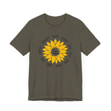 Load image into Gallery viewer, You Are Loved Sunflower Graphic Unisex Tee