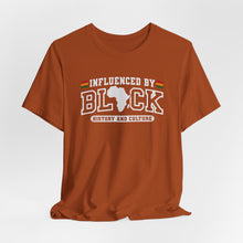 Load image into Gallery viewer, Influenced by Block Unisex Jersey Tee - Celebrate History and Culture