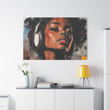 Load image into Gallery viewer, Music Vibes Canvas Art - Stretched Matte 1.25"