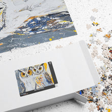 Load image into Gallery viewer, Artistic Owl Puzzle - various sizes