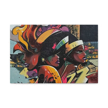 Load image into Gallery viewer, Vibrant Afrocentric Matte Canvas Art - Inspirational Wall Decor