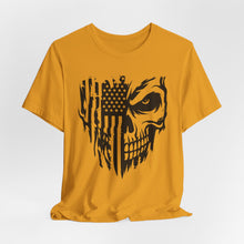 Load image into Gallery viewer, Rebellion Skull USA Graphic Tee - Unisex Short Sleeve