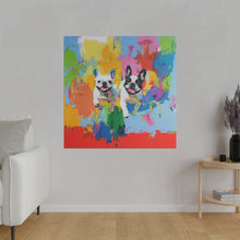 Load image into Gallery viewer, French Bulldog Canvas Art Print