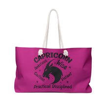 Load image into Gallery viewer, Weekender Bag - Capricorn