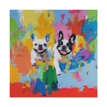 Load image into Gallery viewer, French Bulldog Canvas Art Print