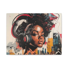 Load image into Gallery viewer, Urban Vibe Matte Canvas Print - Stylish Artwork for Music Lovers