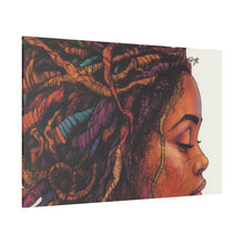 Load image into Gallery viewer, Grounded Woman of Color Matte Canvas, Stretched, 0.75"