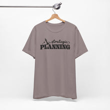 Load image into Gallery viewer, Strategic Planning Unisex Jersey Tee - Motivational Graphic T-Shirt for Creative Minds