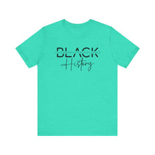Load image into Gallery viewer, Empowering Black History Unisex Tee - Love, Pride, Joy, Excellence