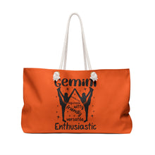 Load image into Gallery viewer, Weekender Bag - Gemini