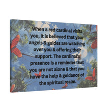 Load image into Gallery viewer, Red Bird Visit