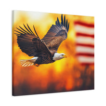 Load image into Gallery viewer, Patriotic Eagle Canvas Art - Inspirational Home Decor