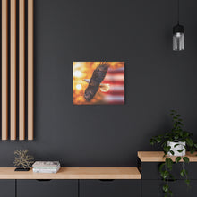 Load image into Gallery viewer, Eagle in Flight Canvas Art - 12x12 Stretched Wall Decor