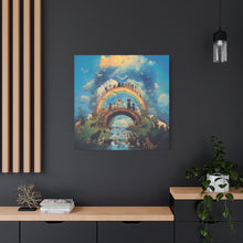 Load image into Gallery viewer, Rainbow Bridge Dog Canvas Artwork - Pet Lovers Home Decor
