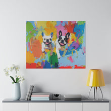 Load image into Gallery viewer, French Bulldog Canvas Art Print