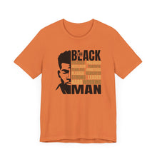 Load image into Gallery viewer, Empowering Black Man Tee - Unisex Jersey Short Sleeve