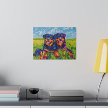 Load image into Gallery viewer, Rottweiler Canvas Art