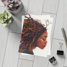 Load image into Gallery viewer, Grounded Woman of Color Postcard Bundles (envelopes included)