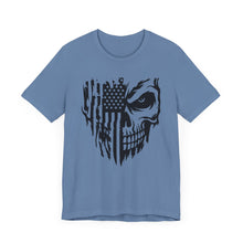 Load image into Gallery viewer, Rebellion Skull USA Graphic Tee - Unisex Short Sleeve