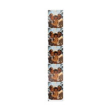 Load image into Gallery viewer, Charming Holiday Wrapping Paper Featuring Family in Winter Wonderland
