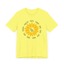 Load image into Gallery viewer, You Are Loved Sunflower Graphic Unisex Tee