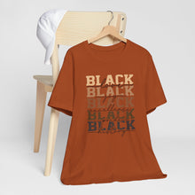 Load image into Gallery viewer, Black History Month Unisex Jersey Tee - Love and Excellence Design