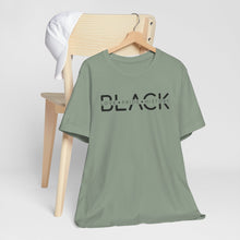 Load image into Gallery viewer, Unisex Jersey Tee - Black Love Pride History Shirt